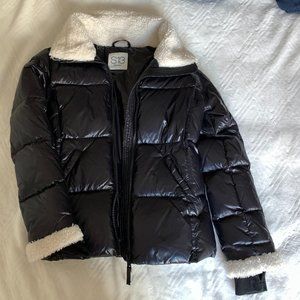 S13 New York Black Shiny Puffer